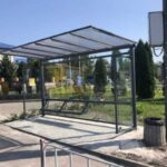 У Львiвськiй громадi встановили новi павiльйони для очiкування громадського транспорту