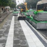 У Львовi встановлюють першi кассельськi бордюри
