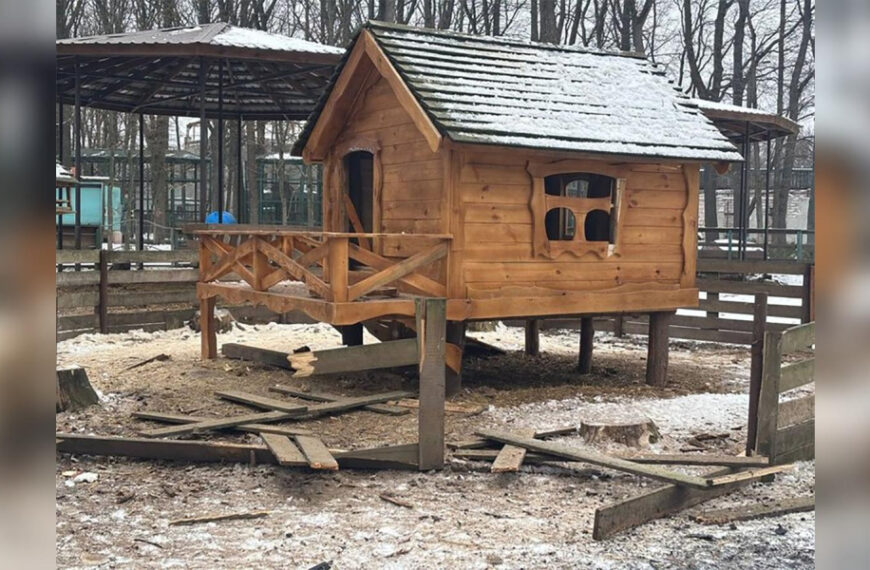 Тварини загинули в екопарку під Харковом…