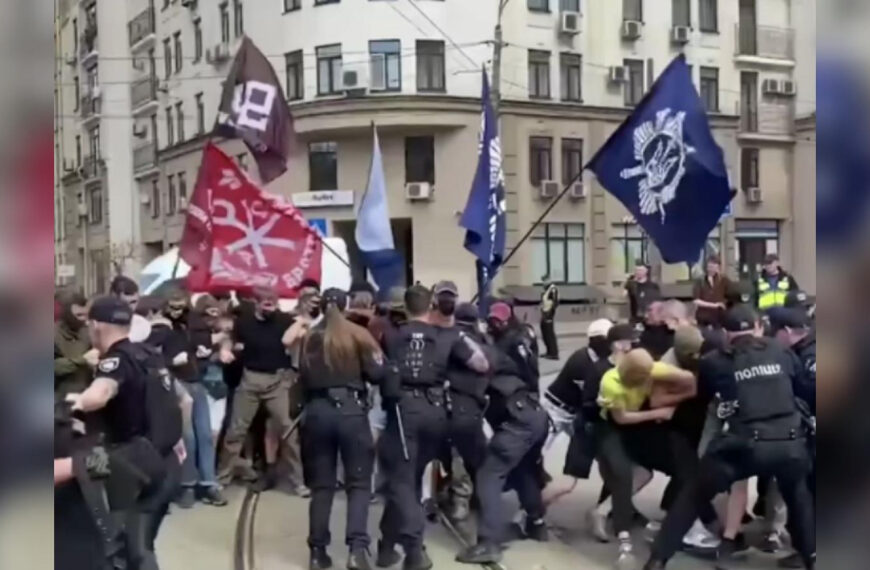 В Києві протестували проти ЛГБТ-фестивалю: все…