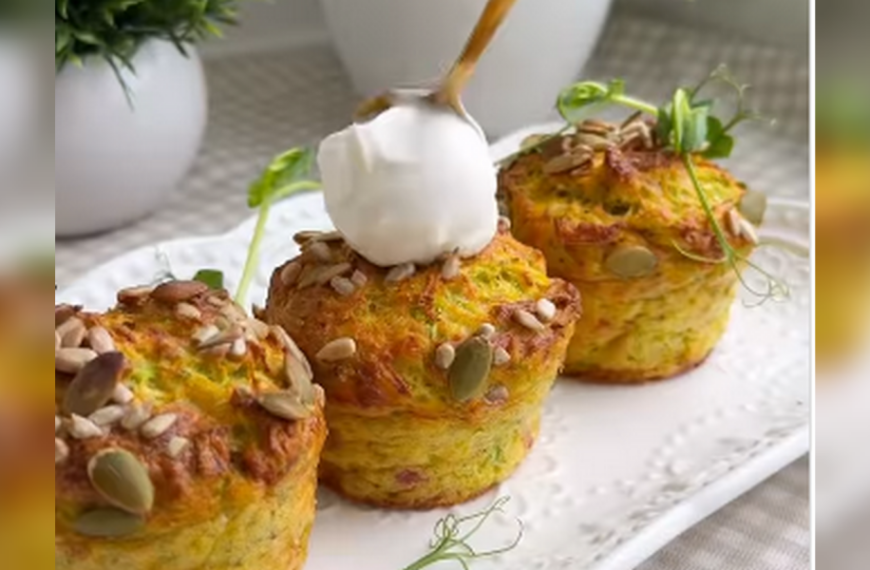 Кабачкові мафіни з шинкою та сиром: після&hellip;