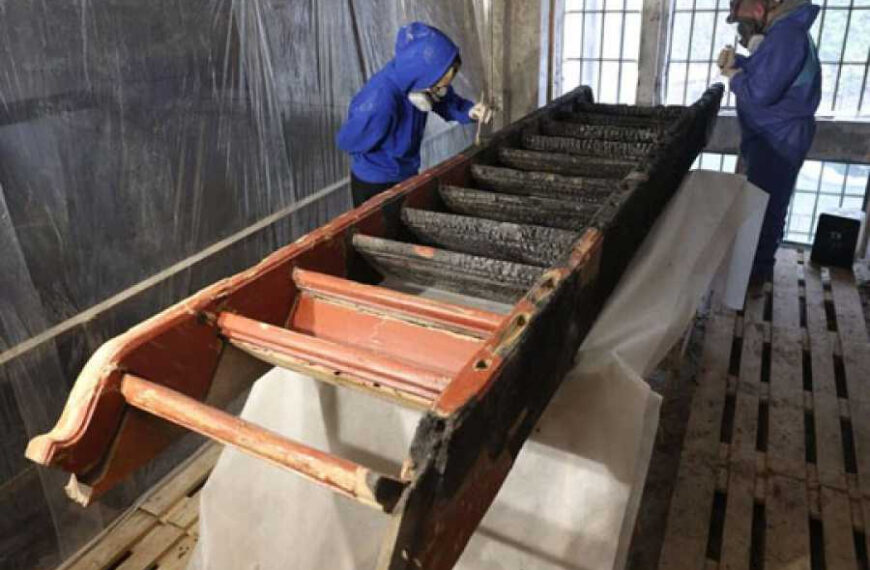 Реставратори консервують унiкальнi сходи з музею Шухевича