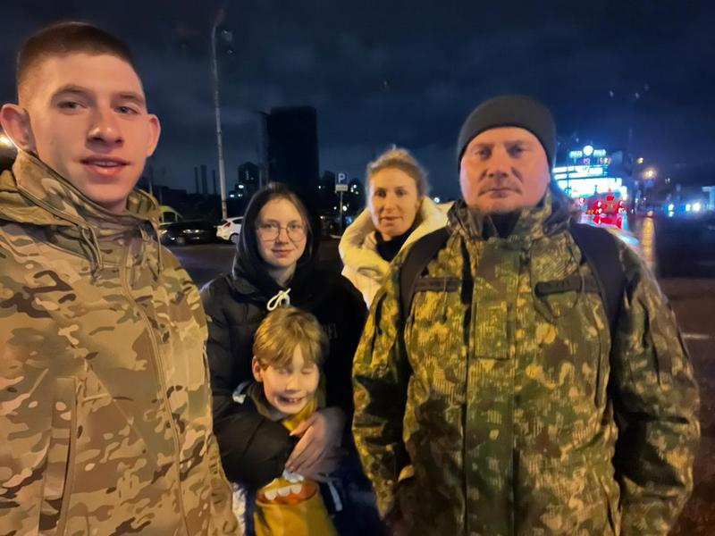 Родина Сергієнків. Фото надала Оксана Сергієнко 