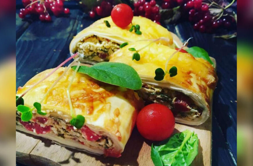 Курячо-овочевий пиріг: такий соковитий, що аж тане…