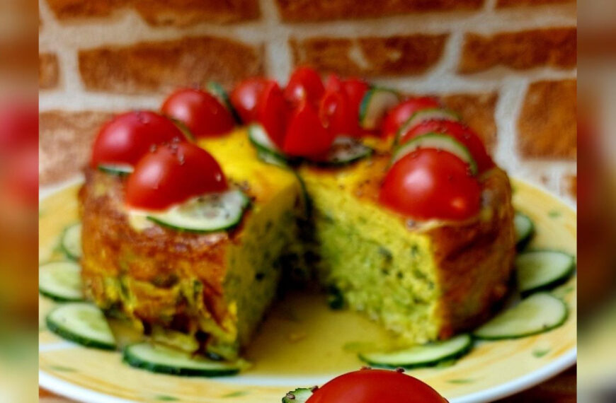 Кабачковий торт із зеленню: приготуйте за цим…