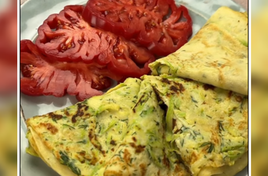 Кабачкові млинці зі сметанним соусом від…