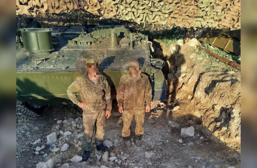 Окупанти похвалилися «труною на гусеницях» на Курському&hellip;