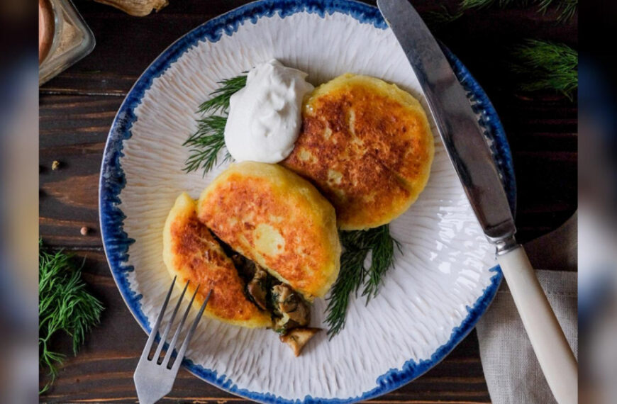 Картопляні пиріжки з білими грибами: приготуйте&hellip;