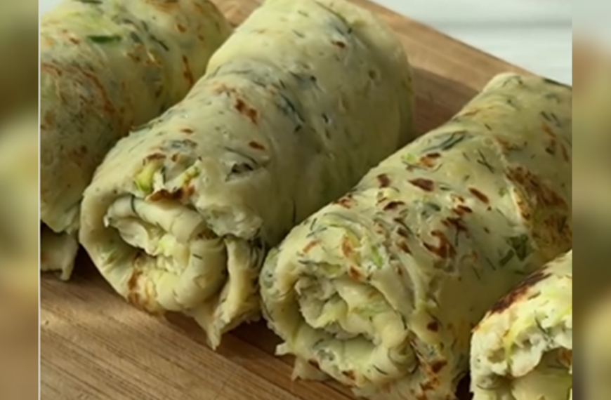 Млинці з кабачків: ароматні, з хрусткою скоринкою&hellip;