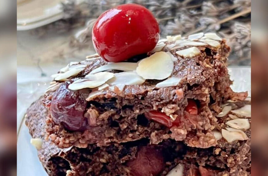 Шоколадний брауні з вишнями: такий смачний&hellip;