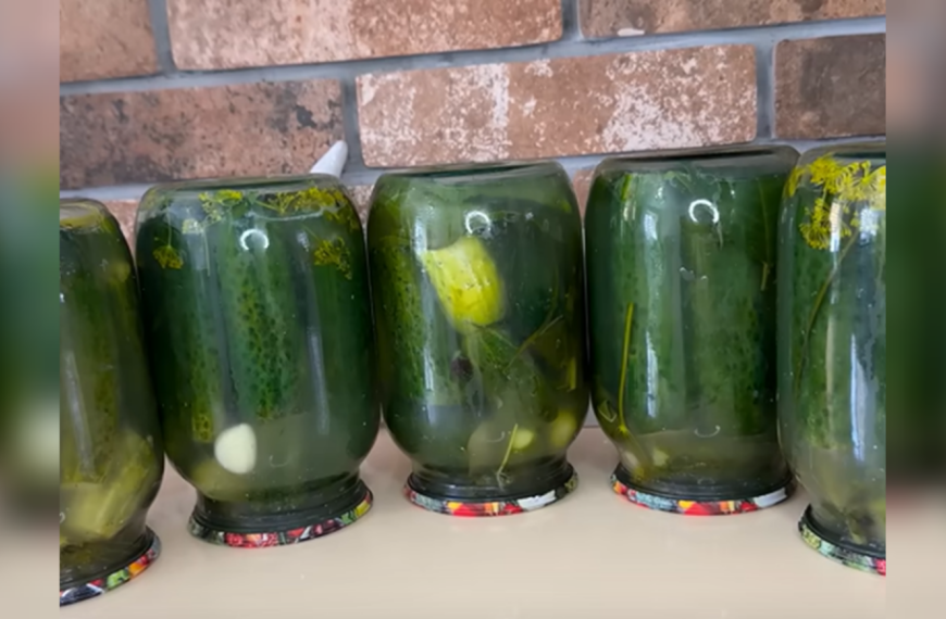 Квашені огірки за бабусиним рецептом: чудово&hellip;