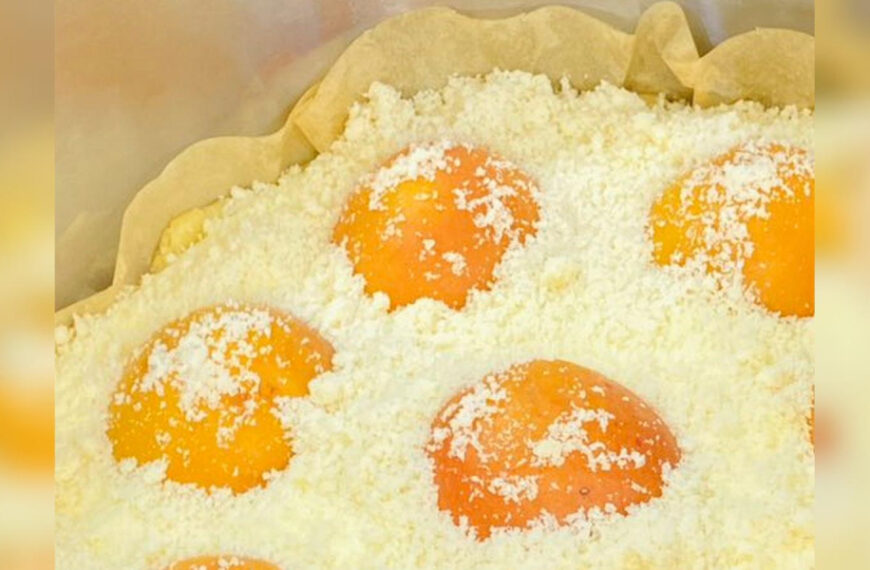 Літній пиріг з абрикосами та сирною начинкою:&hellip;