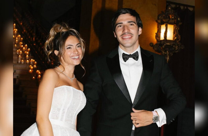 Найдорожчий італійський футболіст одружився з чарівною&hellip;