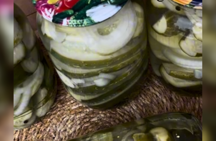 Огірки на зиму зі свіжою цибулею від&hellip;