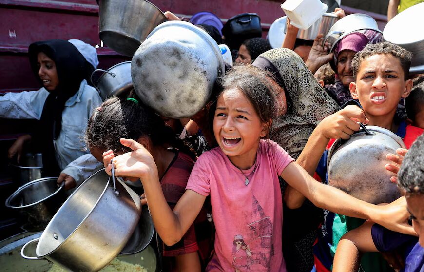 У деяких частинах Гази підтверджено голод, 500 000 людей відчувають «катастрофічний» голод: Звіт