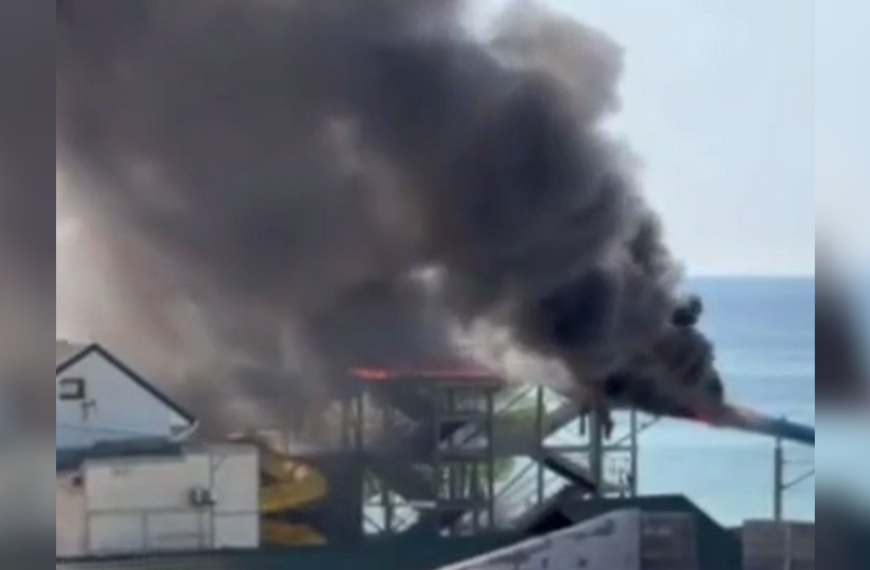 Курорт перетворився на попелище: росіяни знищили найбільший аквапарк Херсонщини