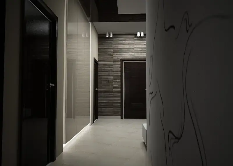 Як візуально розширити вузький коридор:&hellip;