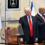 Трамп у своїй промові в Кнесеті рекламує «історичний світанок нового…