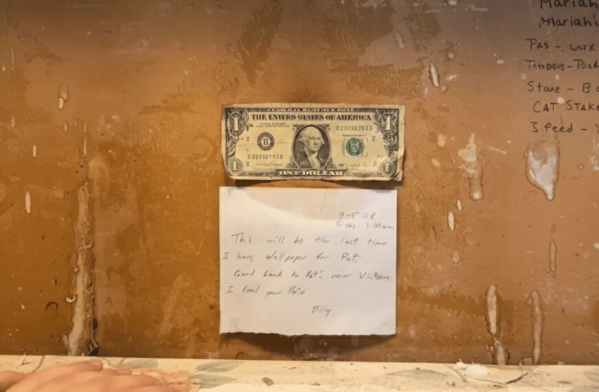 Ремонт із сюрпризом: нові власники знайшли дивну записку в стіні старого будинку