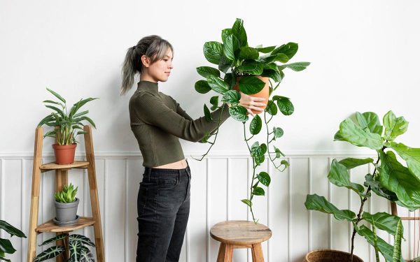 Рослини дають глибину, повітря, м'якість та створюють енергію, яку неможливо отримати штучними предметами.