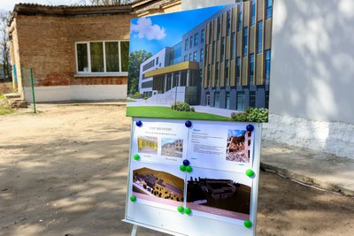 На Київщині взялися за підготовку до відбудови Васильківського професійного коледжу, зруйнованого РФ