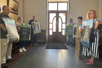 В Житомирі інвестори незадоволені діями забудовника, який зводить багатоповерхівку: позиції сторін
