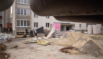 Зруйнована російською ракетою багатоповерхівка в Умані: на якому етапі трирічна відбудова