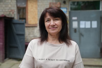 На проспекті Шевченка у Сумах розпочали ремонт будинку, пошкодженого "шахедом"