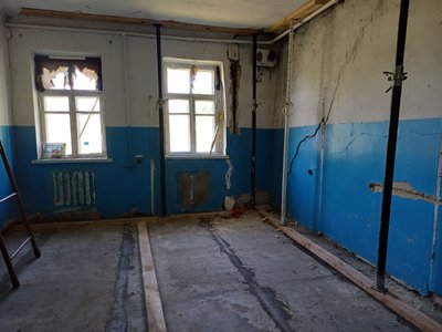 Приміщення в фельдшерсько-акушерському пункті з Закутнівці, де планують облаштувати реабілітаційний центр